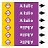 Značení potrubí ISO 20560, alkálie